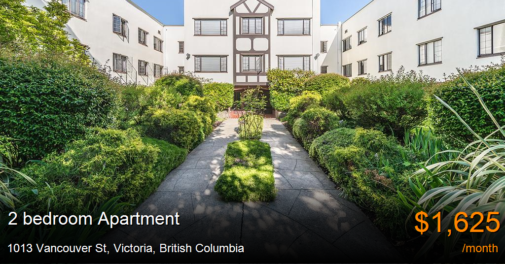 1013 vancouver st, victoria Apartment for Rent
