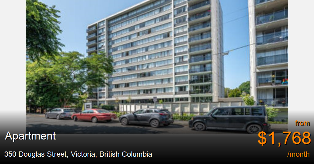 350 douglas street, victoria Apartment for Rent