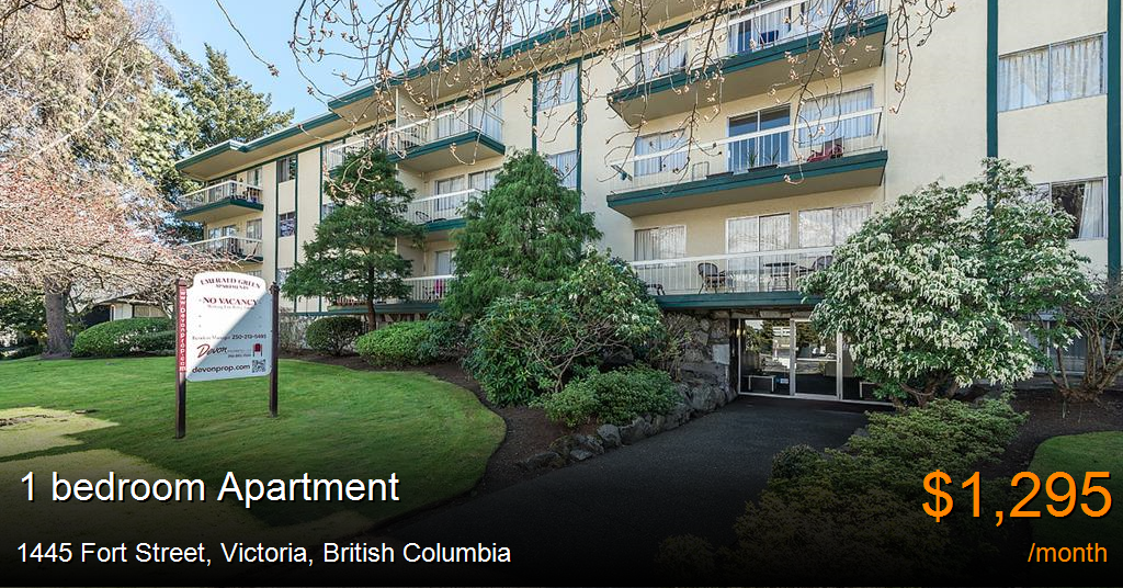 1445 fort street, victoria Apartment for Rent