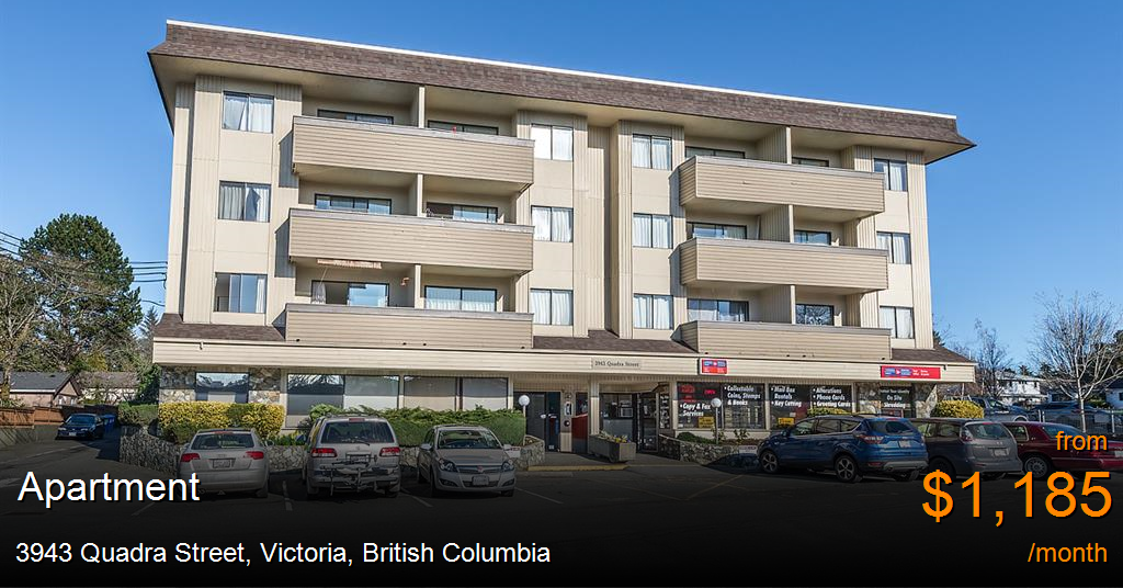 3943 quadra street, victoria Apartment for Rent