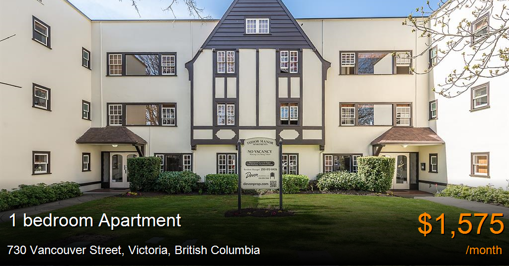 730 vancouver street, victoria Apartment for Rent