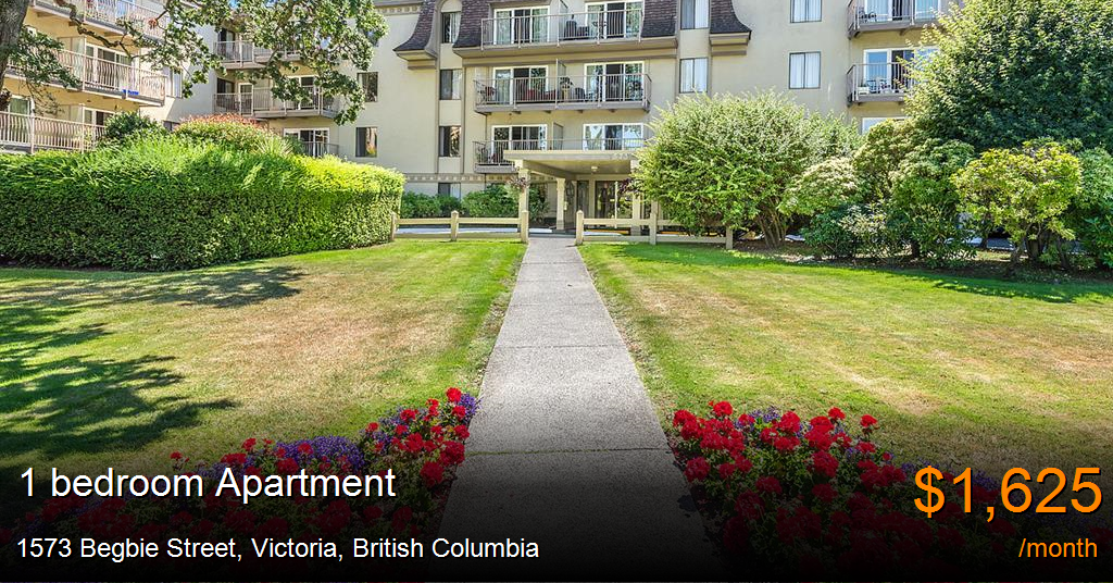 1573 begbie street, victoria Apartment for Rent