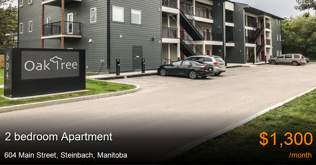 604 Main Street, Steinbach Apartment for Rent