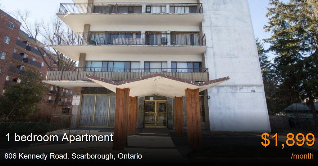 806 Kennedy Road, Scarborough Apartment for Rent
