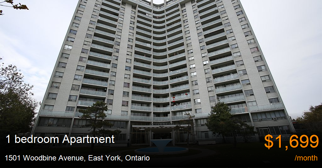1501 Woodbine Avenue, East York Apartment for Rent