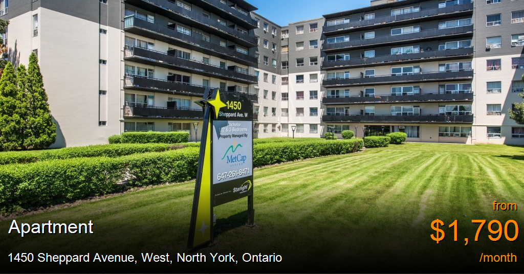 1450 Sheppard Avenue, West, North York Apartment for Rent