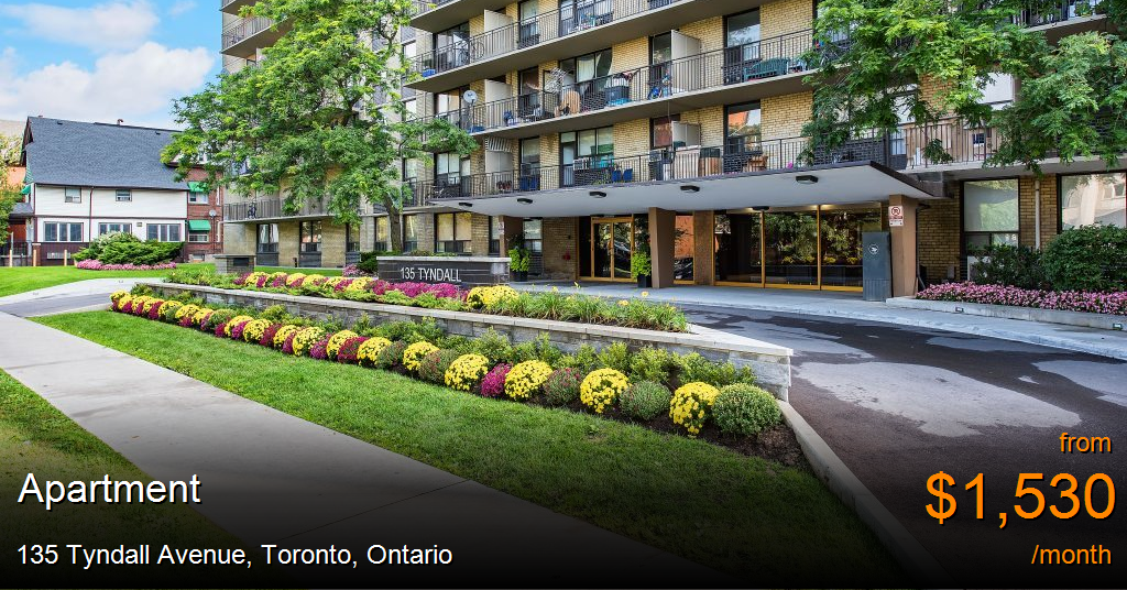 135 Tyndall Avenue, Toronto Apartment for Rent