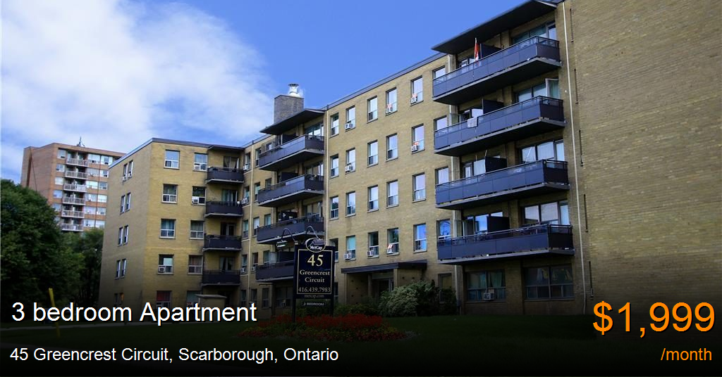 45 Greencrest Circuit, Scarborough Apartment for Rent