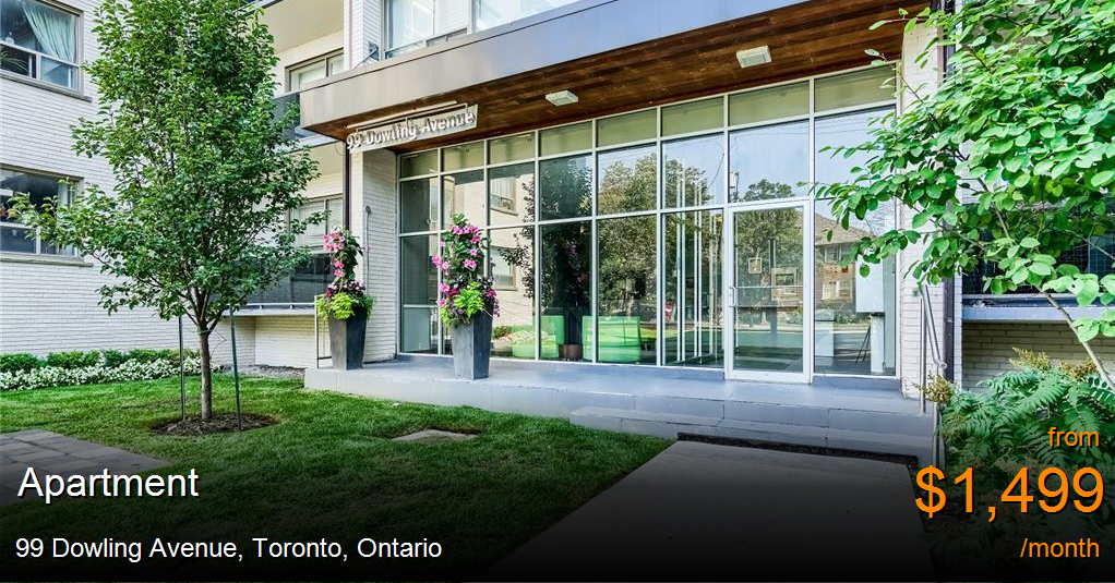 99 Dowling Avenue, Toronto Apartment for Rent