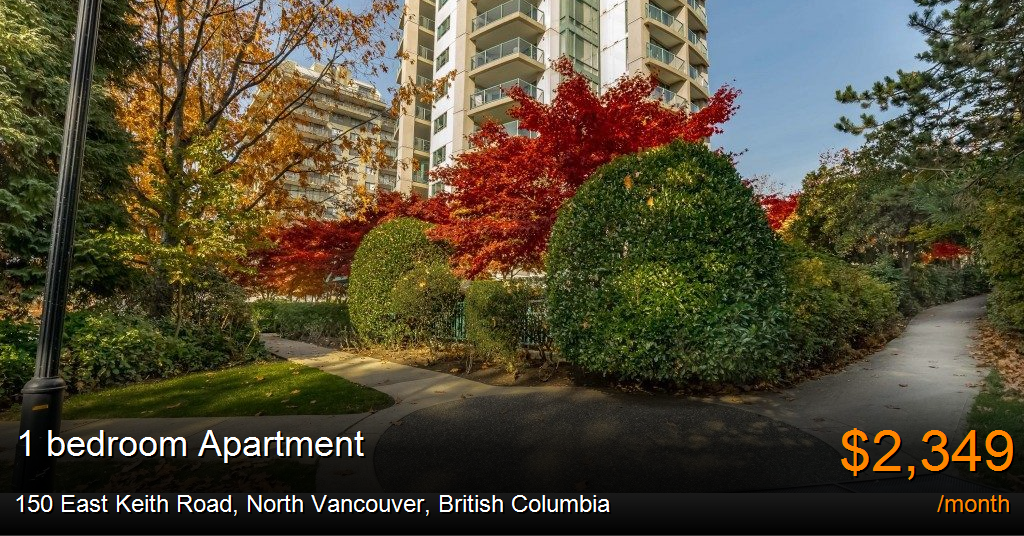 150 East Keith Road, North Vancouver Apartment for Rent