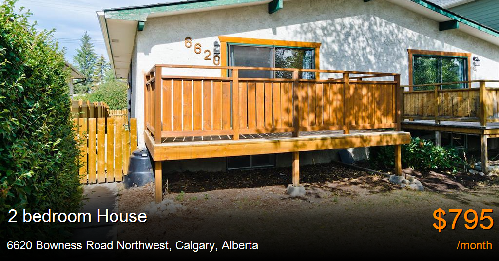 6620 Bowness Road Northwest, Calgary House for Rent