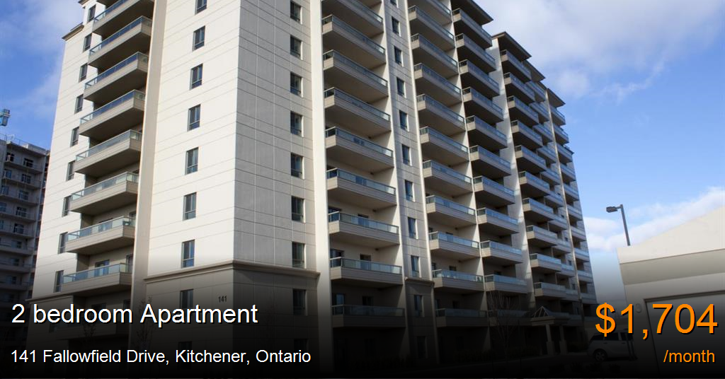 141 fallowfield drive, kitchener Apartment for Rent