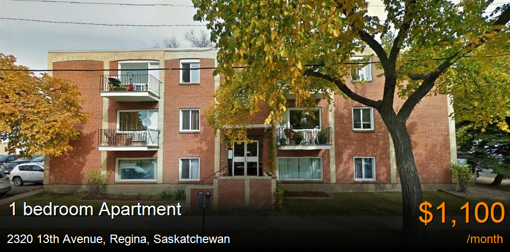 2320 13th avenue, regina Apartment for Rent