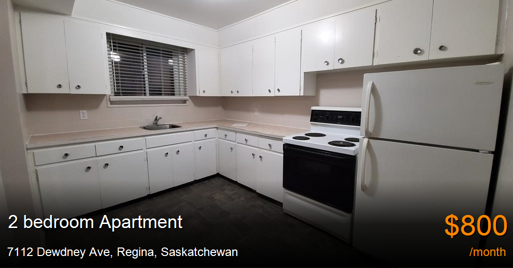 7112 Dewdney Ave, Regina Apartment for Rent