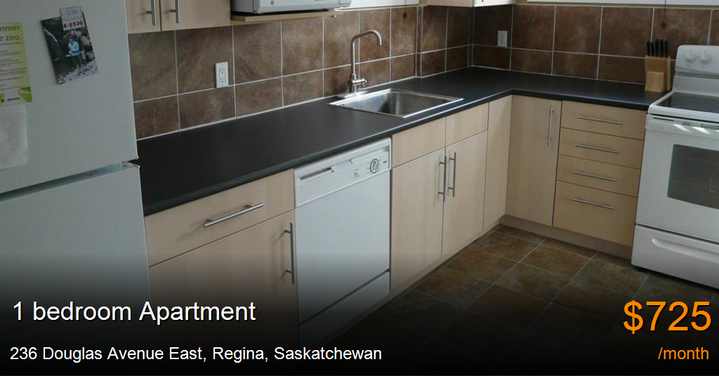 236 Douglas Avenue East, Regina Apartment for Rent B98711
