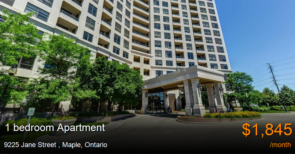 9225 Jane Street, Maple Apartment for Rent