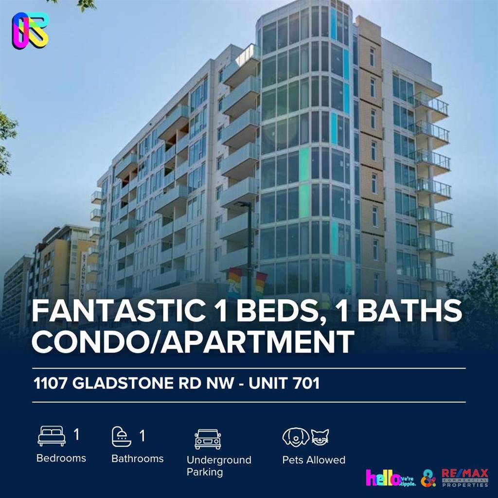 1107 Gladstone Rd NW Unit 701
