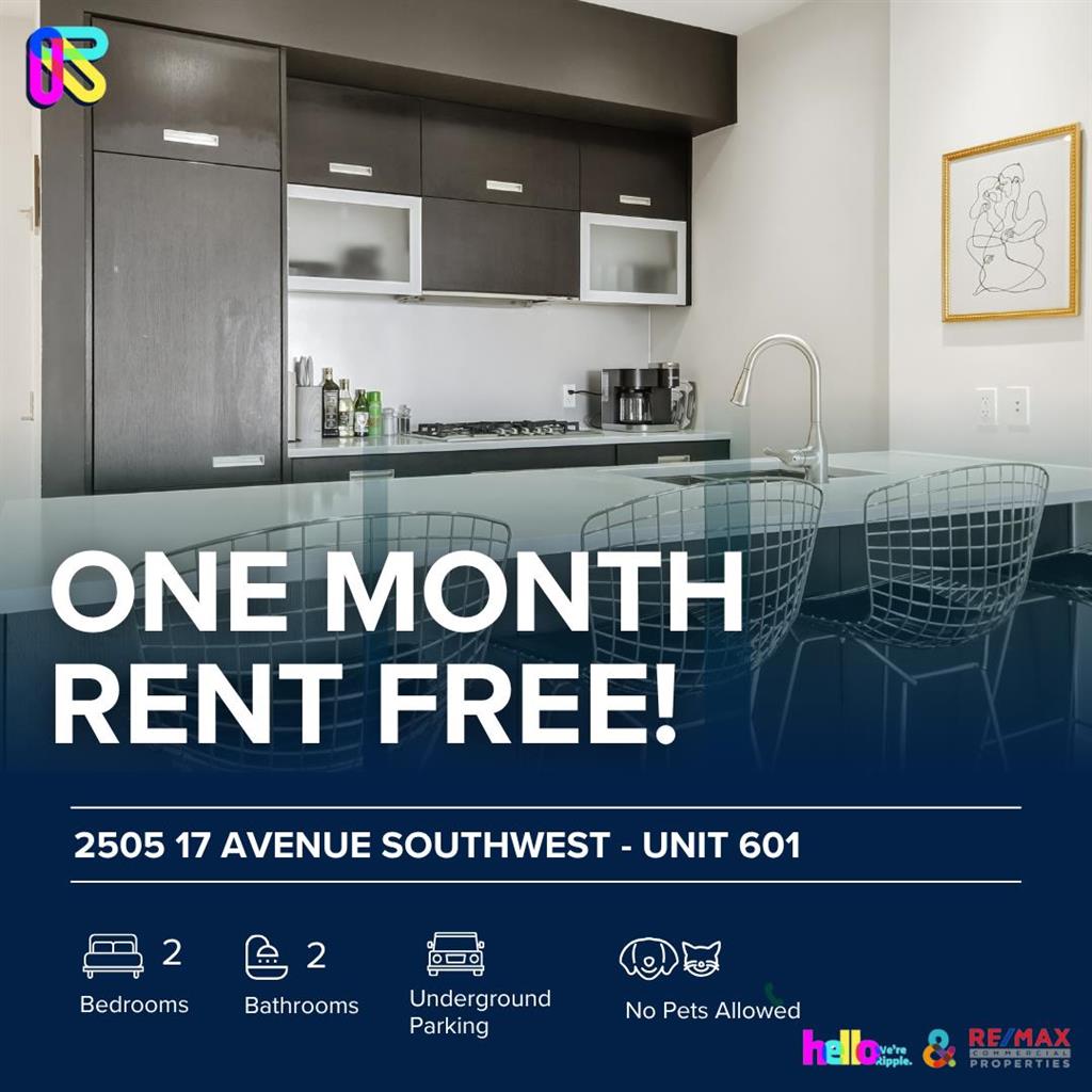 2505 17 Avenue Southwest - Unit 601 (Furnished or Unfurnished)