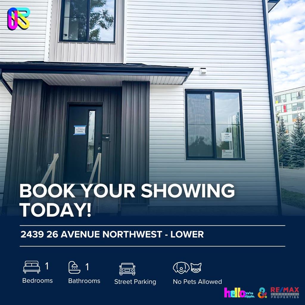 2439 26 Avenue Northwest - Lower