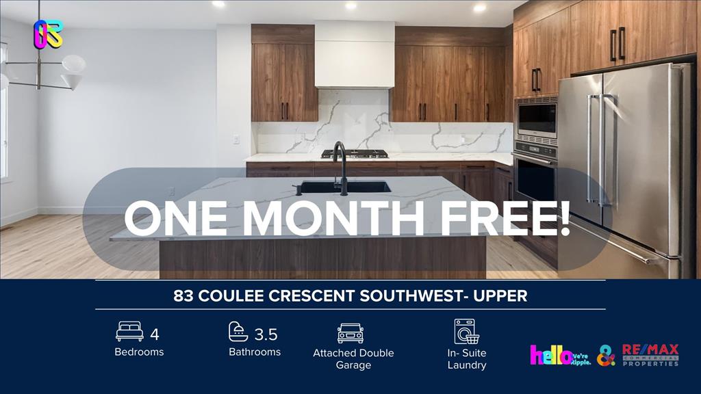 83 Coulee Crescent Southwest