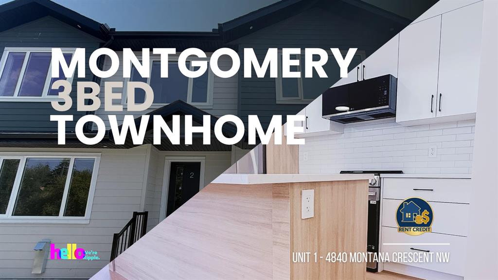 4840 Montana Crescent Northwest - Unit 1