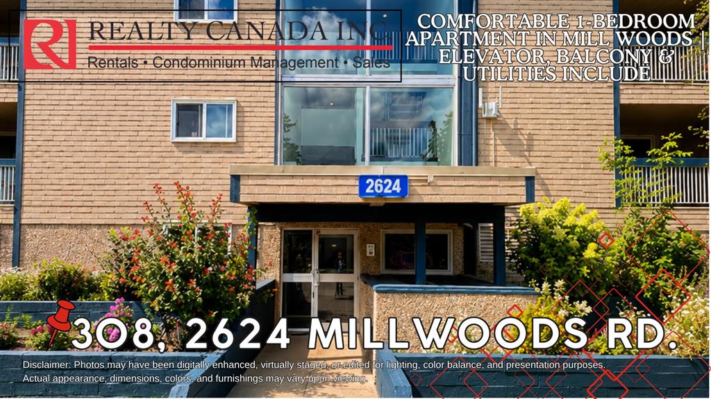308-2624 Mill Woods Road East Nw
