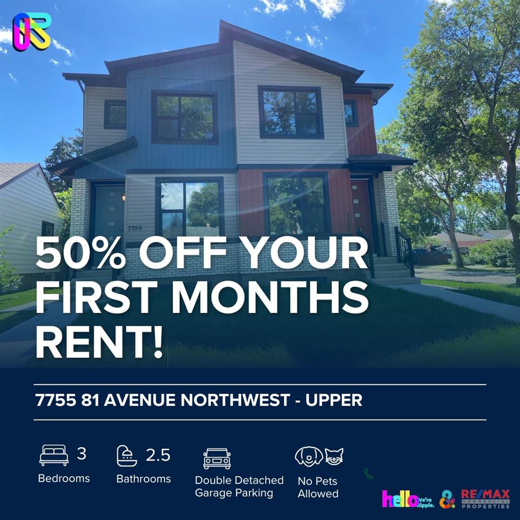 7755 81 Avenue Northwest - Upper
