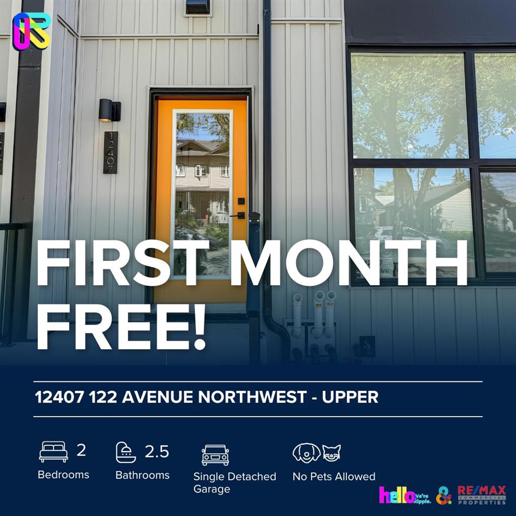 12407 122 Avenue Northwest - Upper