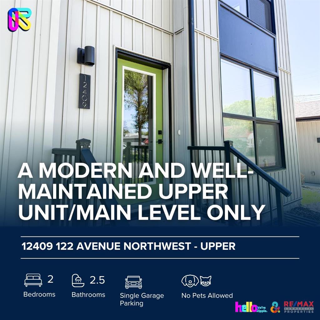 12409 122 Avenue Northwest - Upper