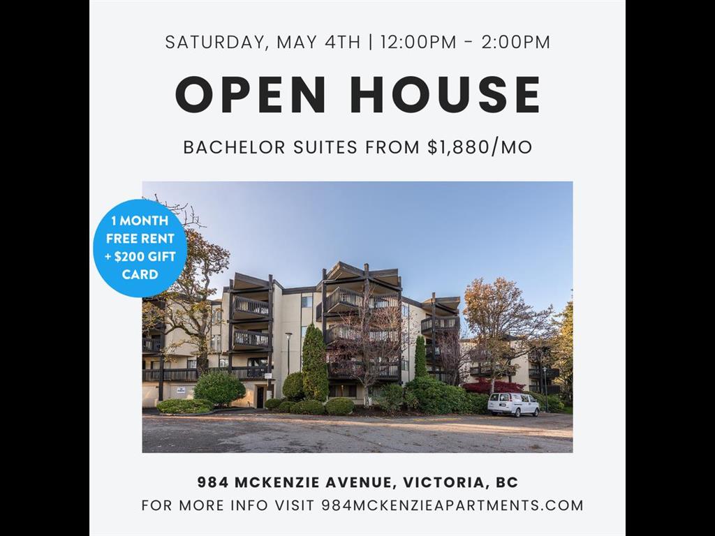 984 mckenzie avenue, victoria Apartment for Rent